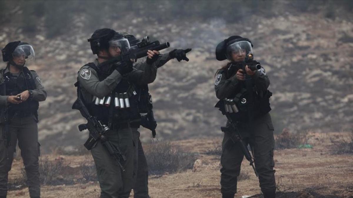İsrail askerleri Filistinlilere ateş açtı! Yaralılar var