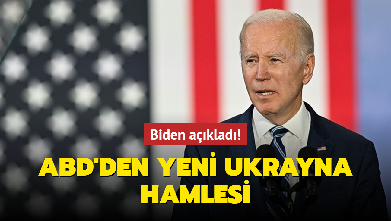 Biden aklad! ABD'den yeni Ukrayna hamlesi