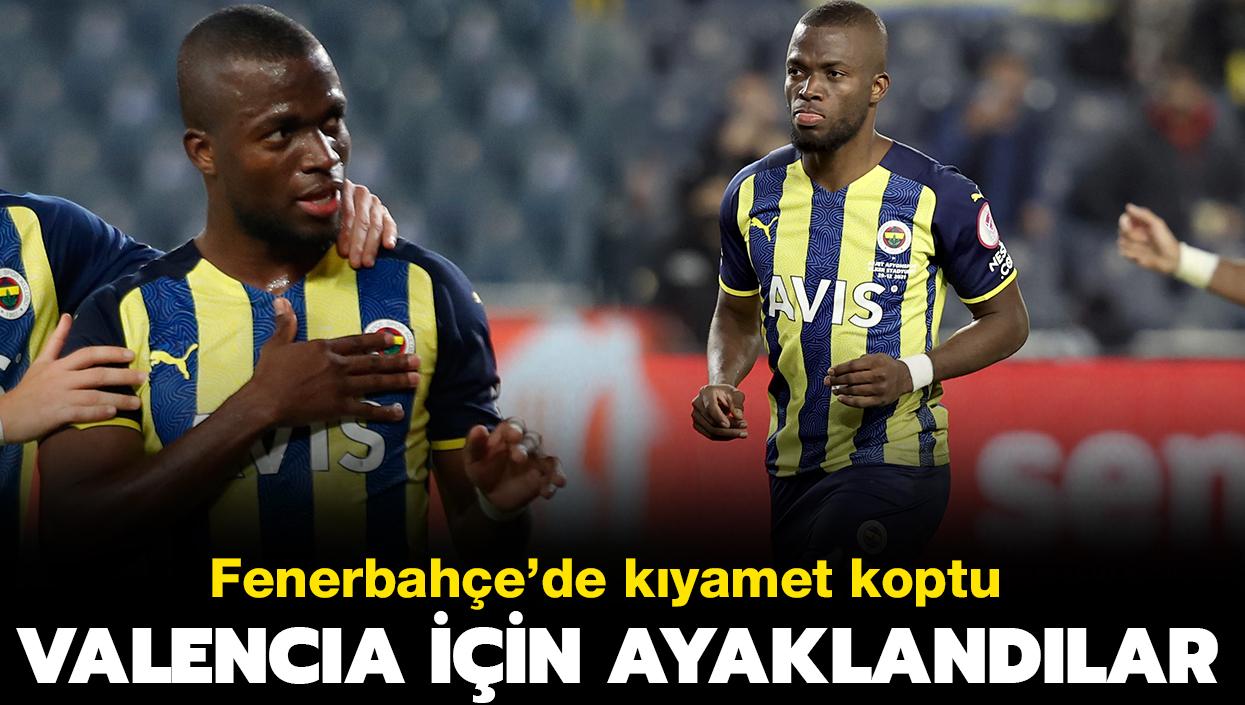 Enner Valencia iin ayaklandlar! Fenerbahe'de kyamet koptu