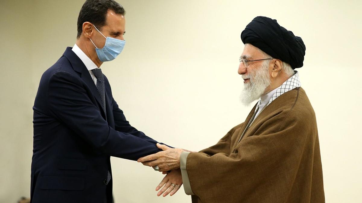 Beşşar Esed, İran lideri Hamaney ile görüştü