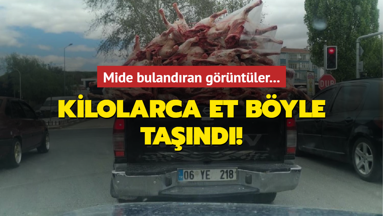 Mide bulandran grnt! Kilolarca et byle tand