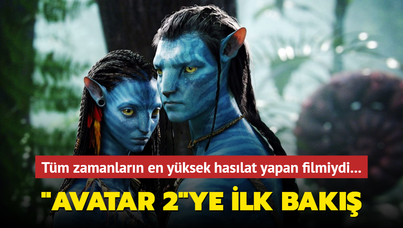 Tm zamanlarn en yksek haslat yapan filmi Avatar'n devam 'Avatar: The Way of Water'dan fragman geldi