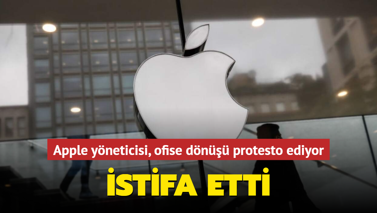 Apple yneticisi, ofise dn protesto ediyor! stifa etti...