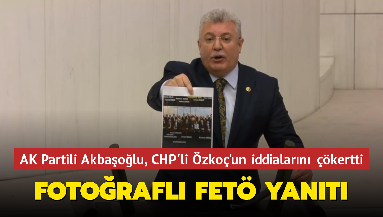 AK Partili Akbaolu, CHP'li Engin zko'un iddialarn kertti.... Fotorafl FET yant