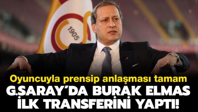 Burak Elmas ilk transferini yapt! Golc oyuncuyla prensip anlamas tamam