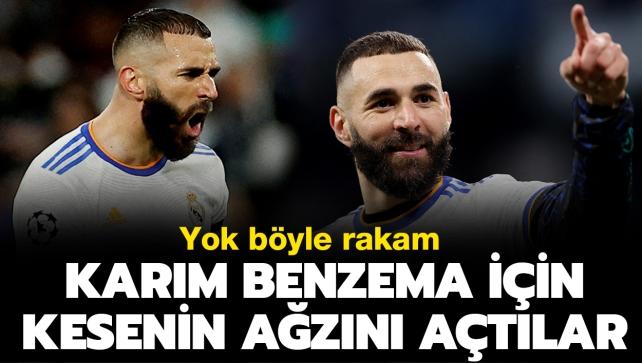 Karim Benzema iin kesenin azn atlar! Yok byle rakam...