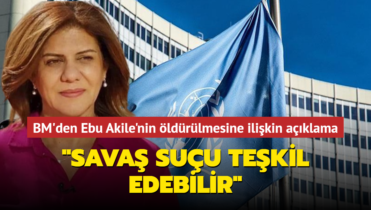 BM'den Ebu Akile'nin ldrlmesine ilikin aklama... "Sava suu tekil edebilir"