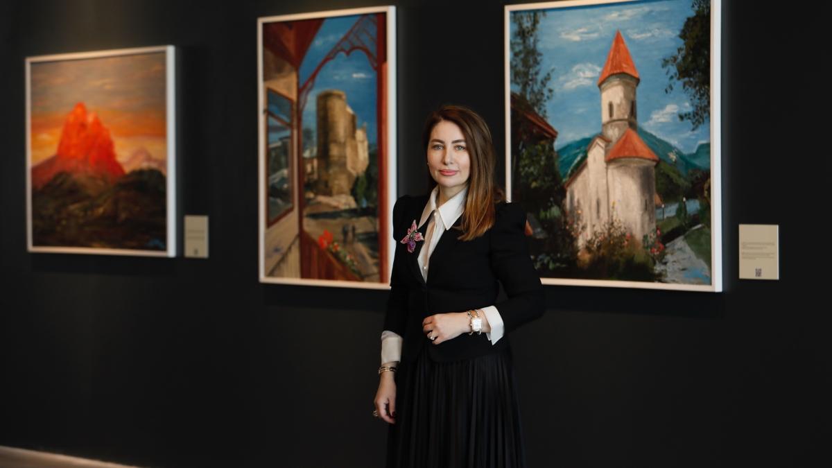 Azerbaycan'n tarihi zaferine ithaf edilen 'Karaba'n Miras' sergisi Atatrk Kltr Merkezi'nde kaplarn at