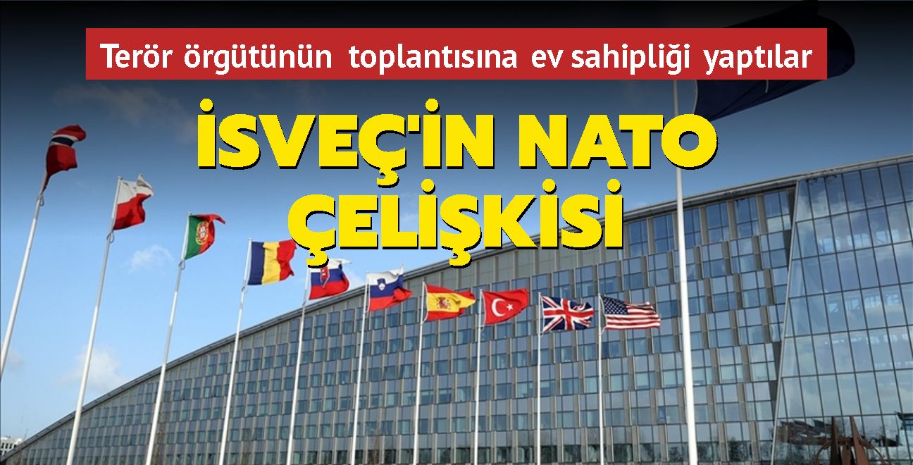 sve'in NATO elikisi... Terr rgt YPG/PKK'nn toplantsna ev sahiplii yaptlar