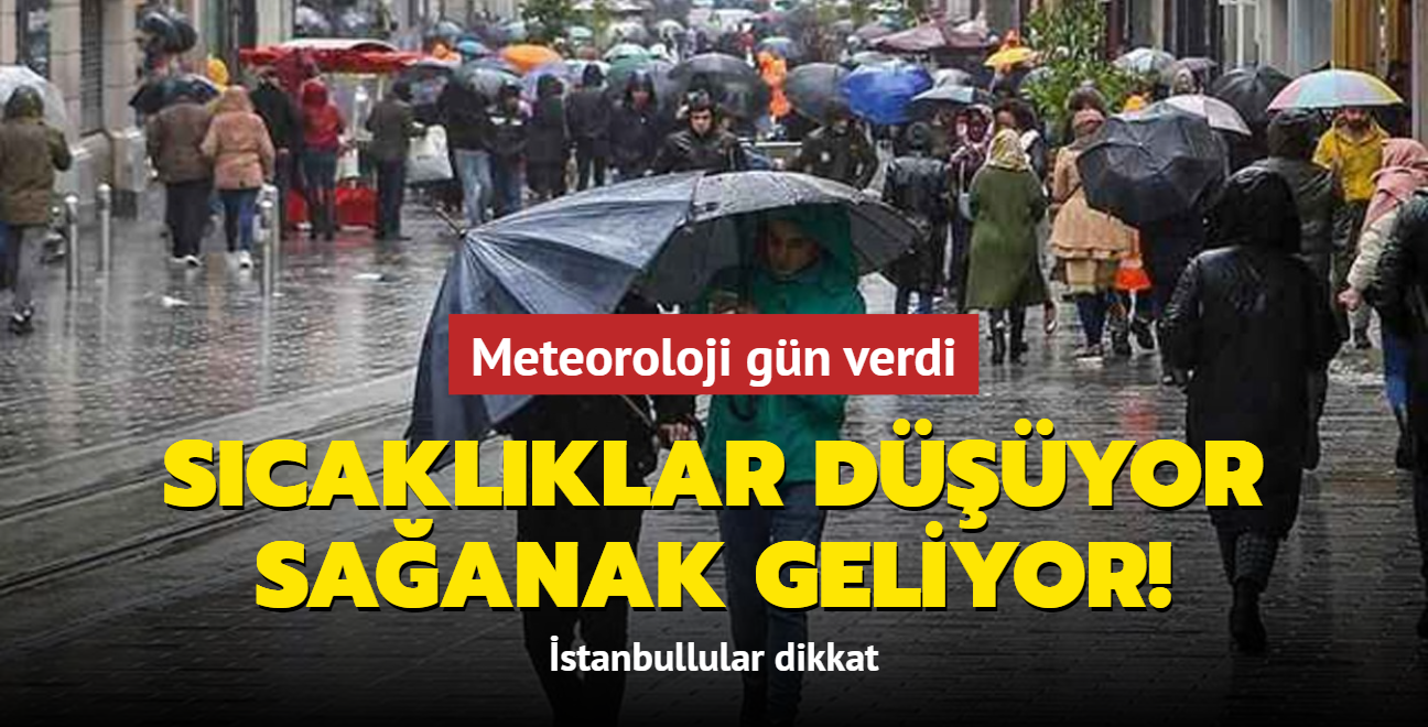 Scaklklar dyor saanak ya geliyor! Meteoroloji gn verdi