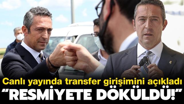 Canlı yayında Fenerbahçe'nin ilk transferini açıkladı: Resmiyete döküldü