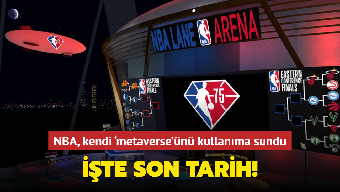 NBA, kendi metaverse'n kullanma sundu! Bu tarihe kadar ak olacak...