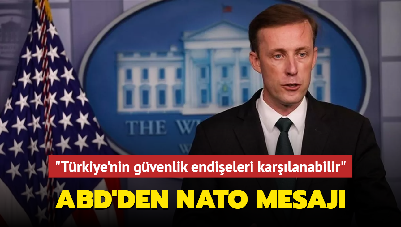 ABD'den NATO mesaj... 'Trkiye'nin gvenlik endieleri karlanabilir'