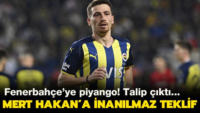 Bunun adı piyango! Mert Hakan Yandaş için Fenerbahçe'ye inanılmaz teklif