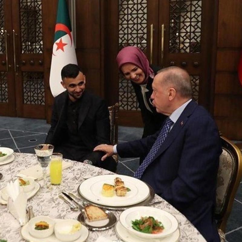 Rachid Ghezzal'dan Başkan Erdoğan'lı paylaşım