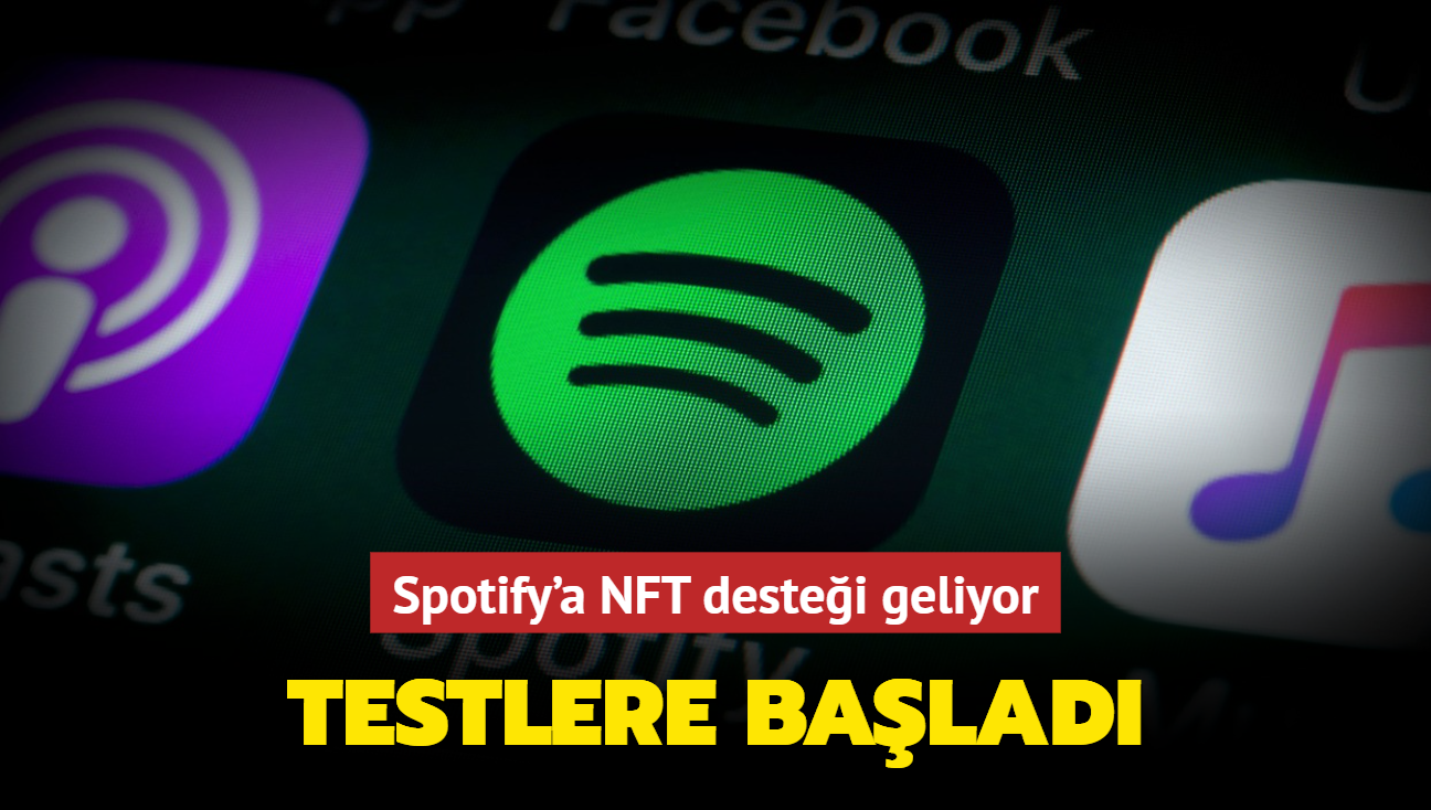 Spotify'a NFT destei geliyor! Test etmeye balad...