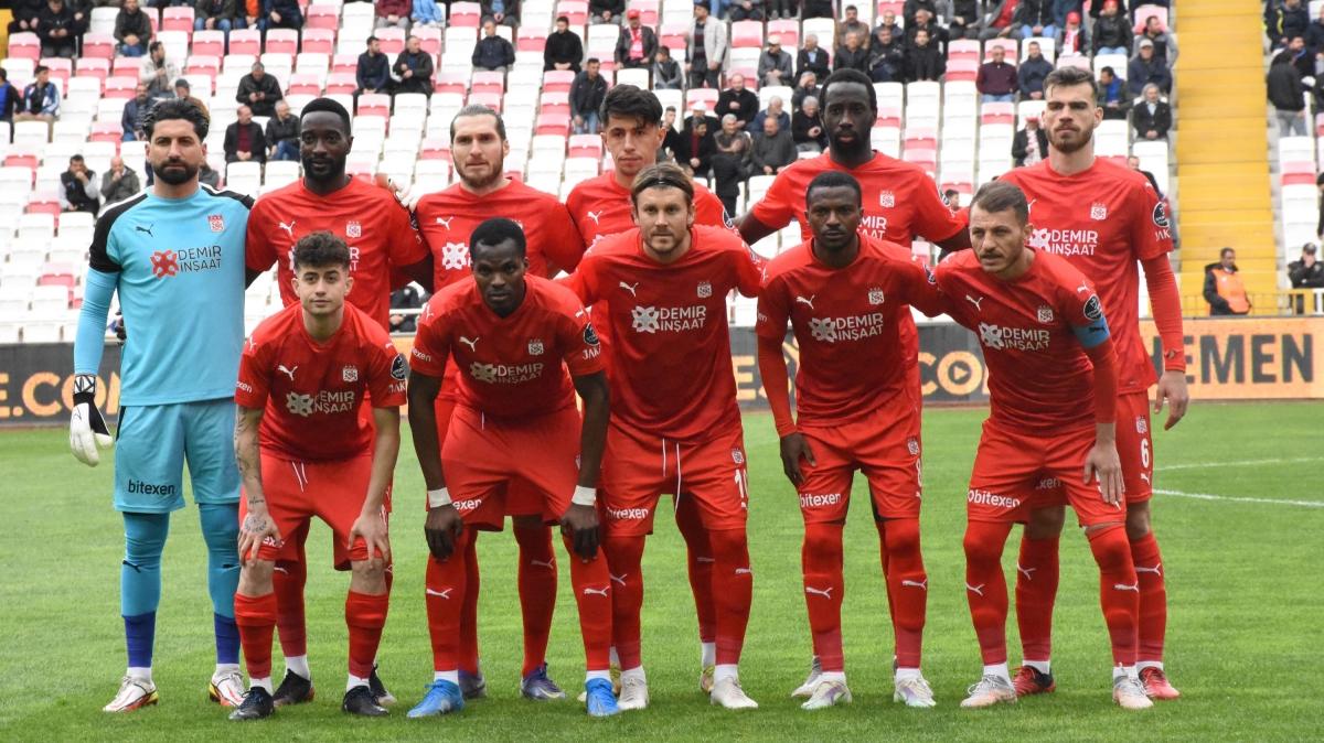 Sivasspor'un deplasmanda yz glmedi