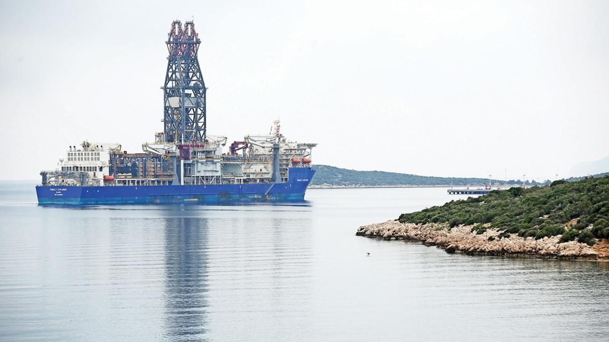 Türkiye'nin 4. sondaj gemisi Mavi Vatan'da