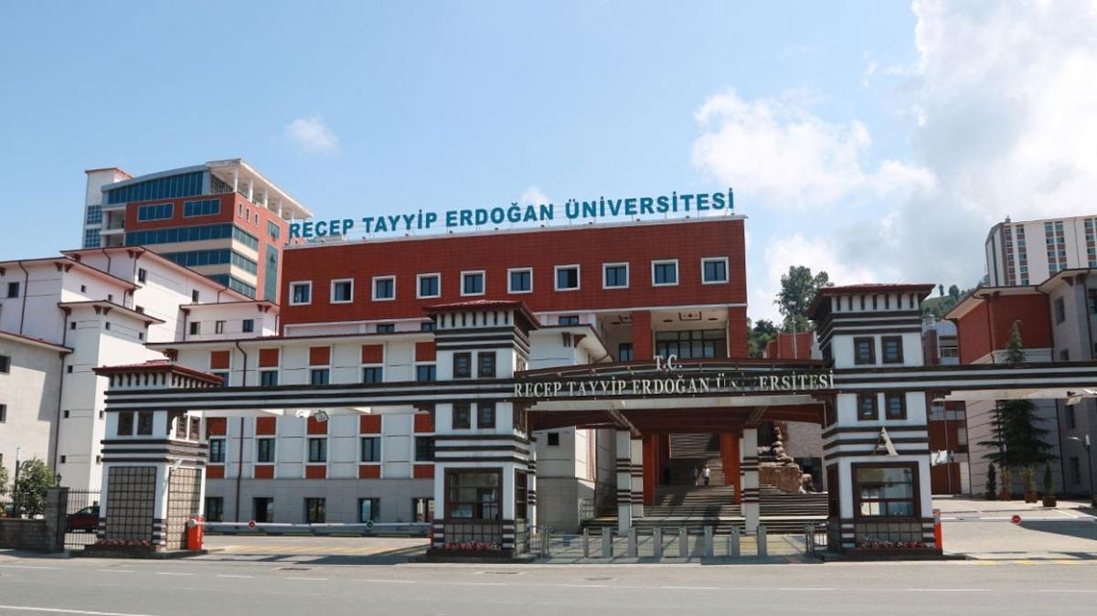 Recep Tayyip Erdoğan Üniversitesi öğretim üyesi alacak