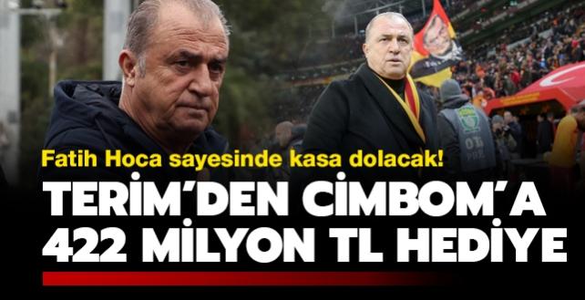 Fatih Terim'den Galatasaray'a 422 milyon liralık hediye! Müthiş gelir