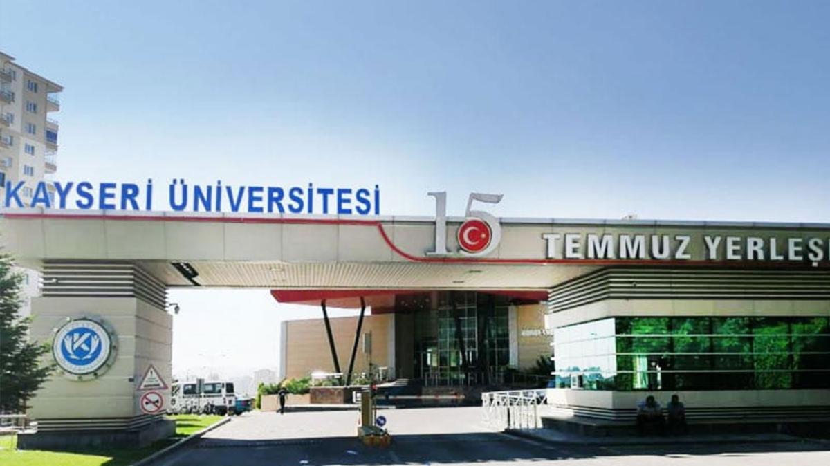 Kayseri Üniversitesi 10 Öğretim Üyesi alıyor!