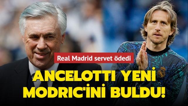 Carlo Ancelotti yeni Luka Modric'ini buldu! Real Madrid servet ödedi...
