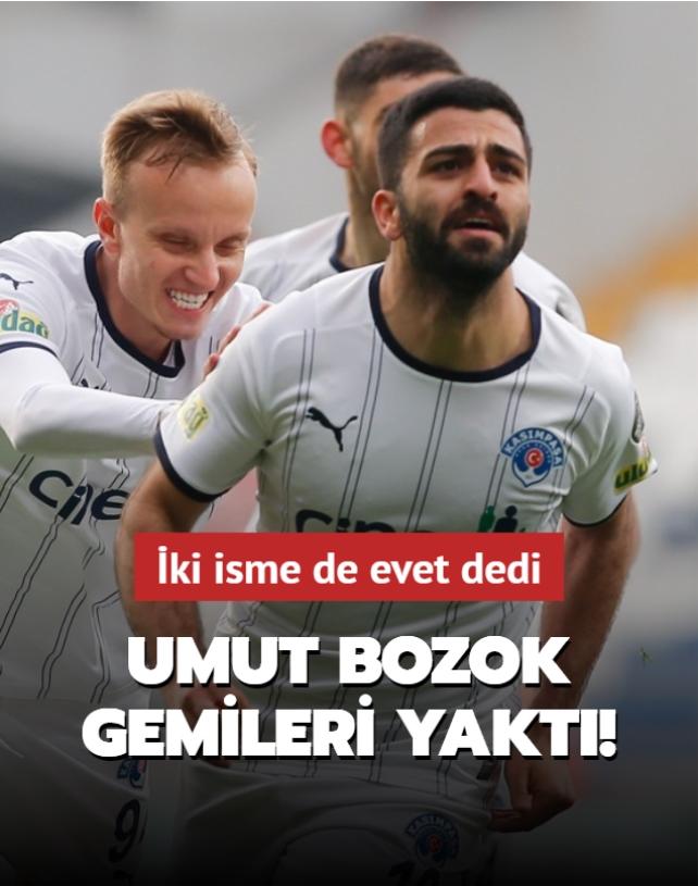 Umut Bozok, hem Dursun Özbek'e hem Eşref Hamamcıoğlu'na evet dedi
