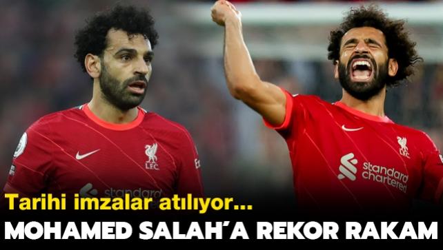 Mohamed Salah'a rekor rakam! Tarihi imzalar atılıyor