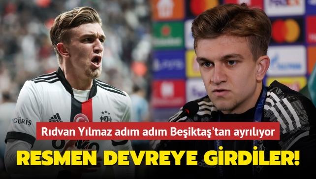 Resmen devreye girdiler! Rıdvan Yılmaz adım adım Beşiktaş'tan ayrılıyor...
