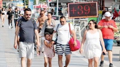 Nihayet yaz geldi! Termometre 39'u g�sterdi
