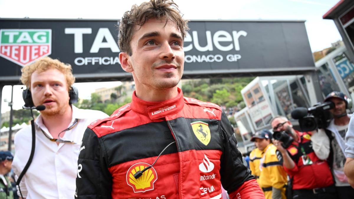 Monaco Grand Prix'sine "pole" pozisyonu Charles Leclerc'in oldu
