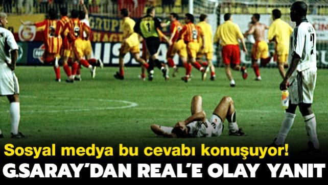 Galatasaray Real Madrid'i fena bozdu! Gndem olan yant...