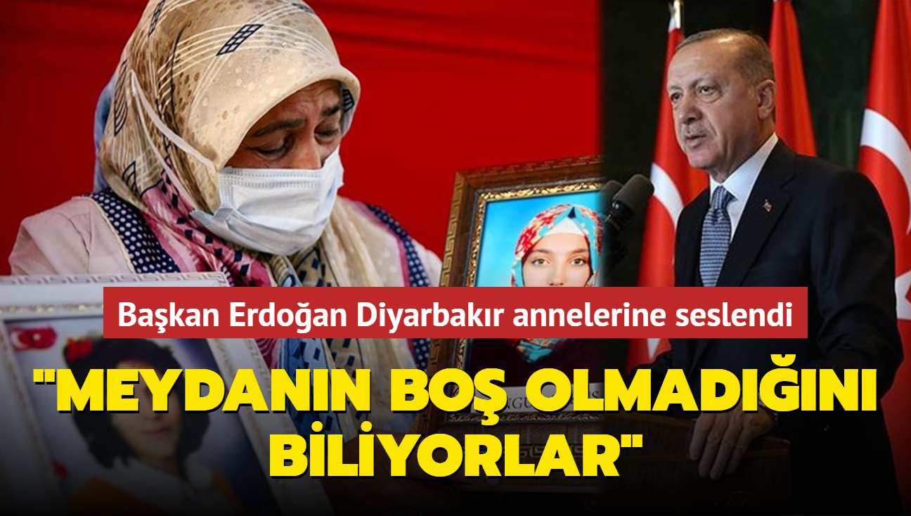 Bakan Erdoan direniin 1000. gnnde Diyarbakr annelerine seslendi