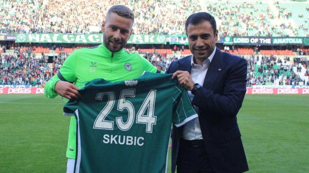 Nejc Skubic'in yeri abuk doldu! Konyaspor'dan fla transfer