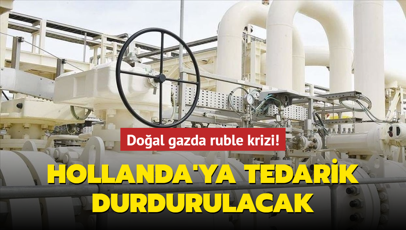 Doal gazda ruble krizi! Hollanda'ya tedarik durdurulacak