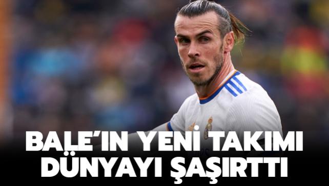 Bir k hikayesi! Gareth Bale'n yeni takm tm dnyay artt