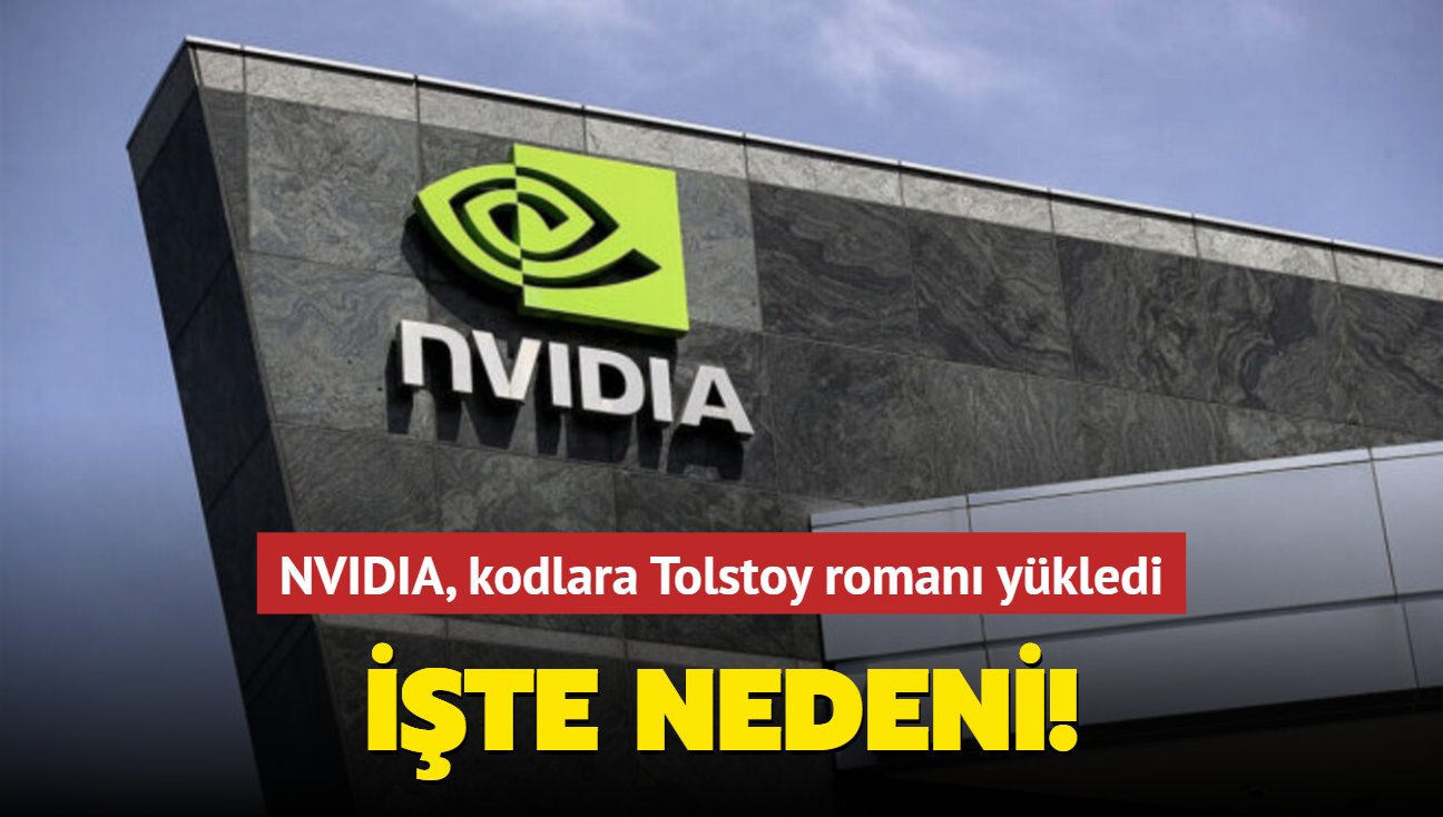 NVIDIA, kodlara Tolstoy roman yklyor! Nedeni akland...