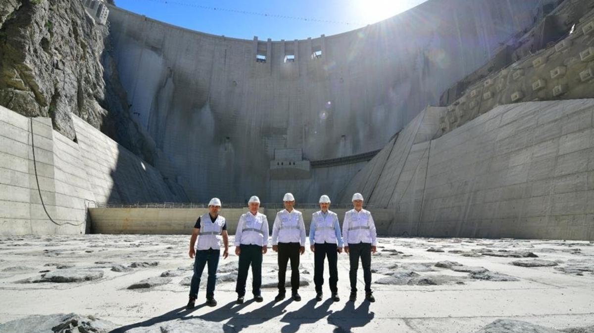 Artvin'deki dev barajda son kontroller