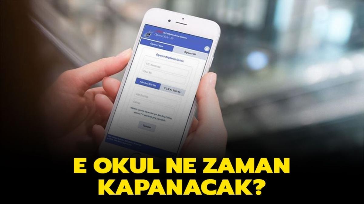 te e-okul renci girii! E-okul ne zaman kapanacak" E- okul VBS ekran kapanr m"