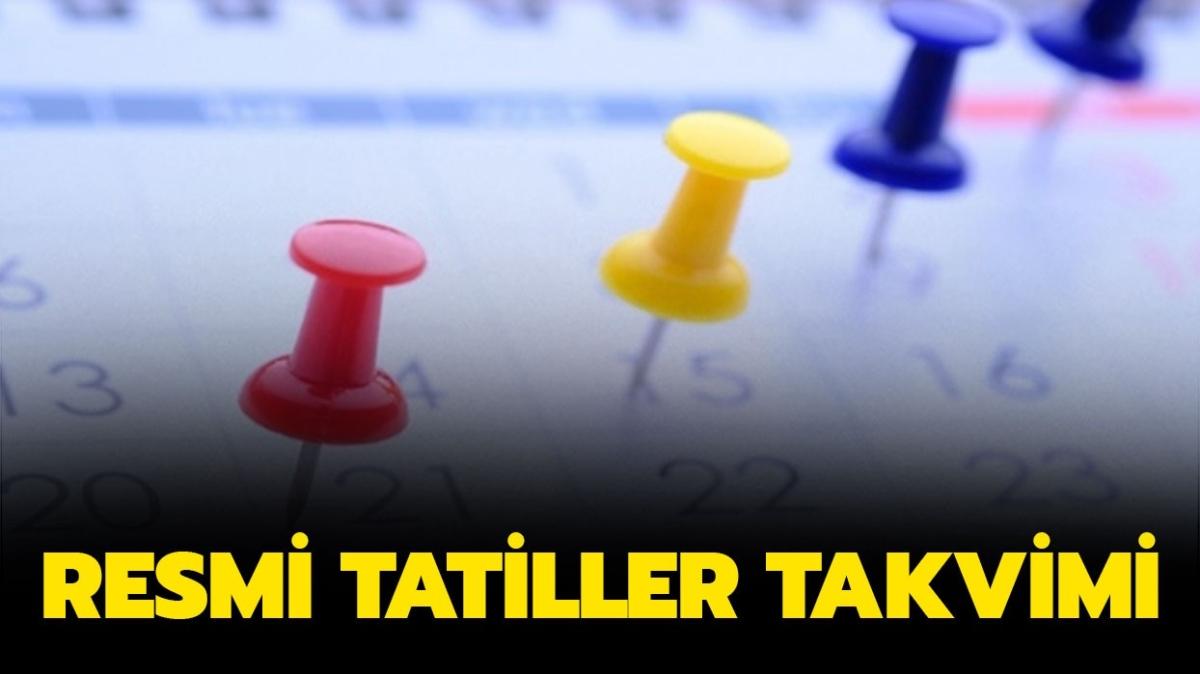 te resmi tatiller takvimi 2022! nmzde hangi resmi tatiller var"