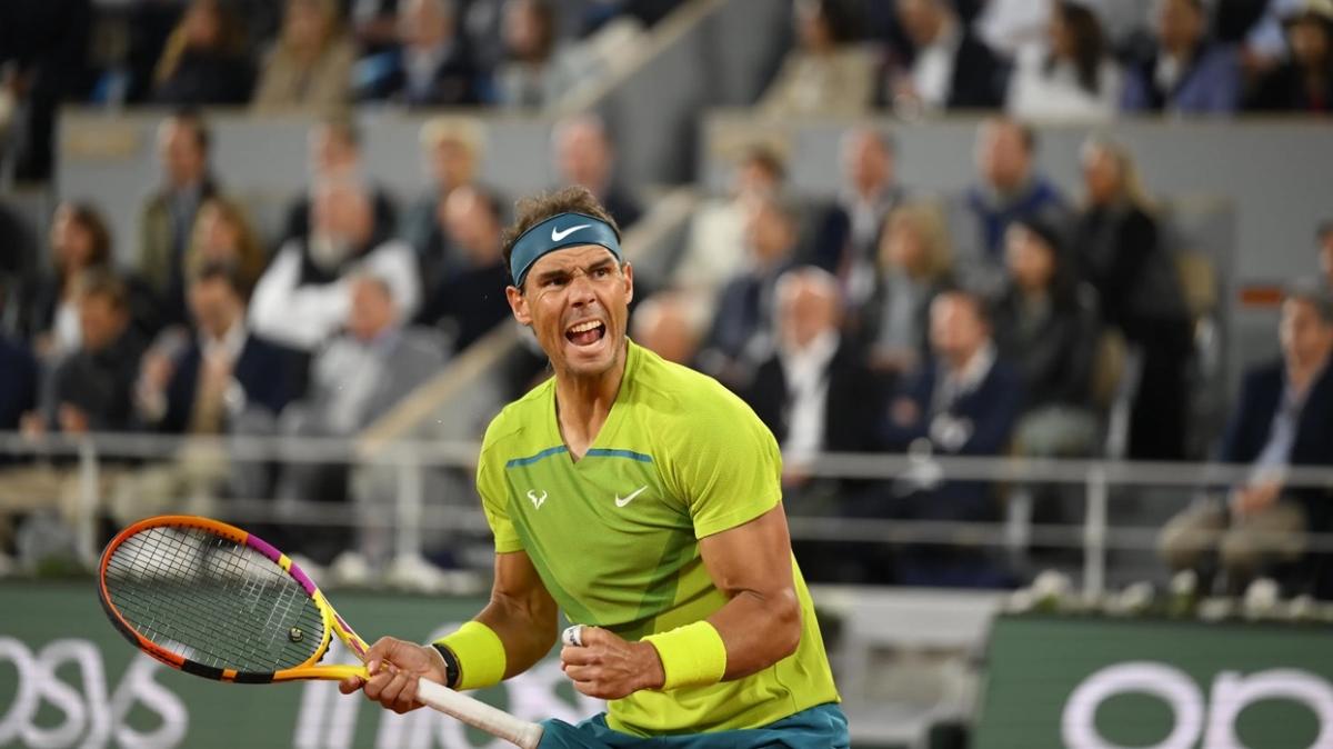 Nefes kesen eyrek final manda kazanan Rafael Nadal