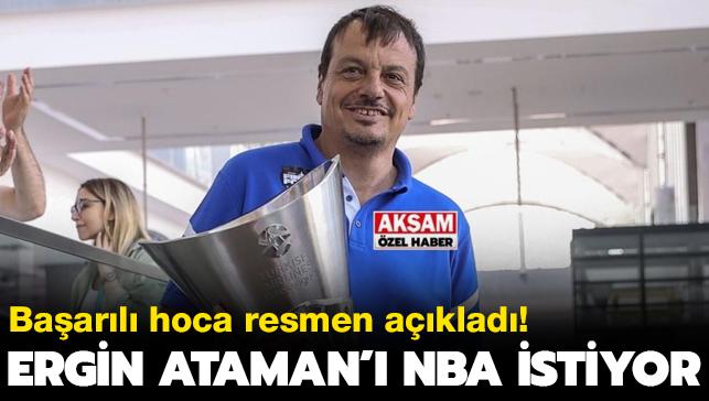 Ergin Ataman' NBA istiyor