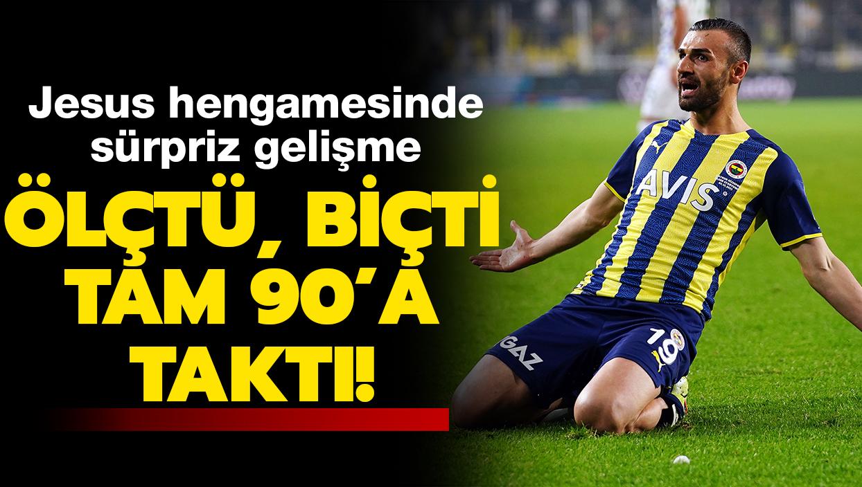 Serdar Dursun lt, biti 90'a takt! Jorge Jesus hengamesinde srpriz gelime