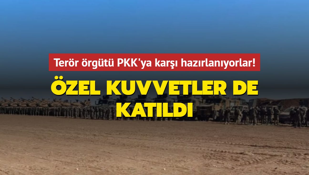 SMO terr rgt PKK'ya kar hazrlanyor! zel kuvvetler katld