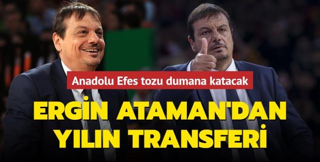 Shane Larkin'den sonra... Ergin Ataman'dan yln transferi: Anadolu Efes tozu dumana katacak...