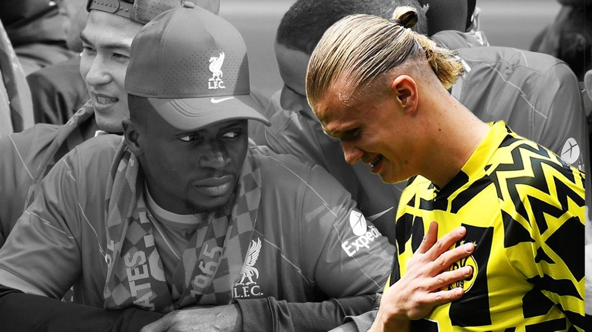 Sadio Mane'nin gidii zmedi! Erling Haaland' srklase eden yldz Liverpool'a