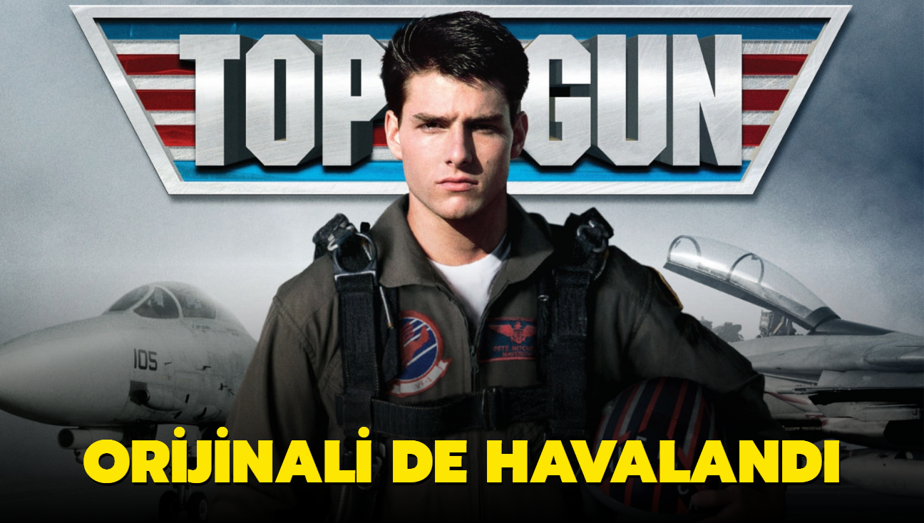 Tom Cruise'un orijinal "Top Gun" filmi ak listelerinde en st sraya kt