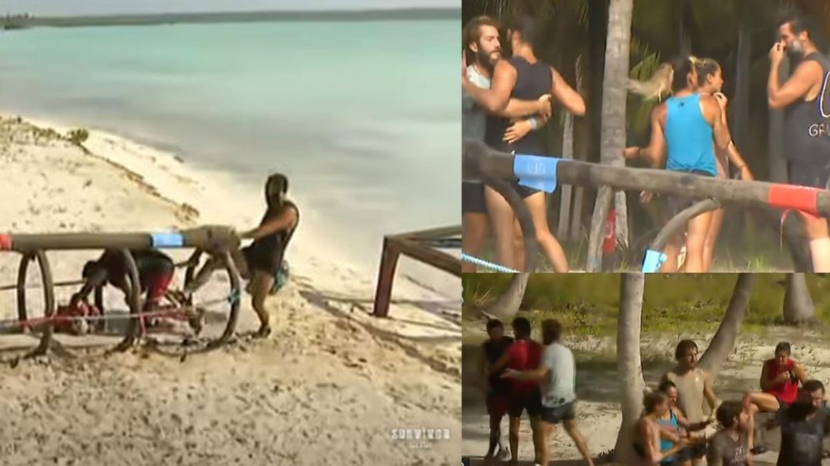 Adem ve Atakan birbirine girdi! Survivor'da skandal kavga! 