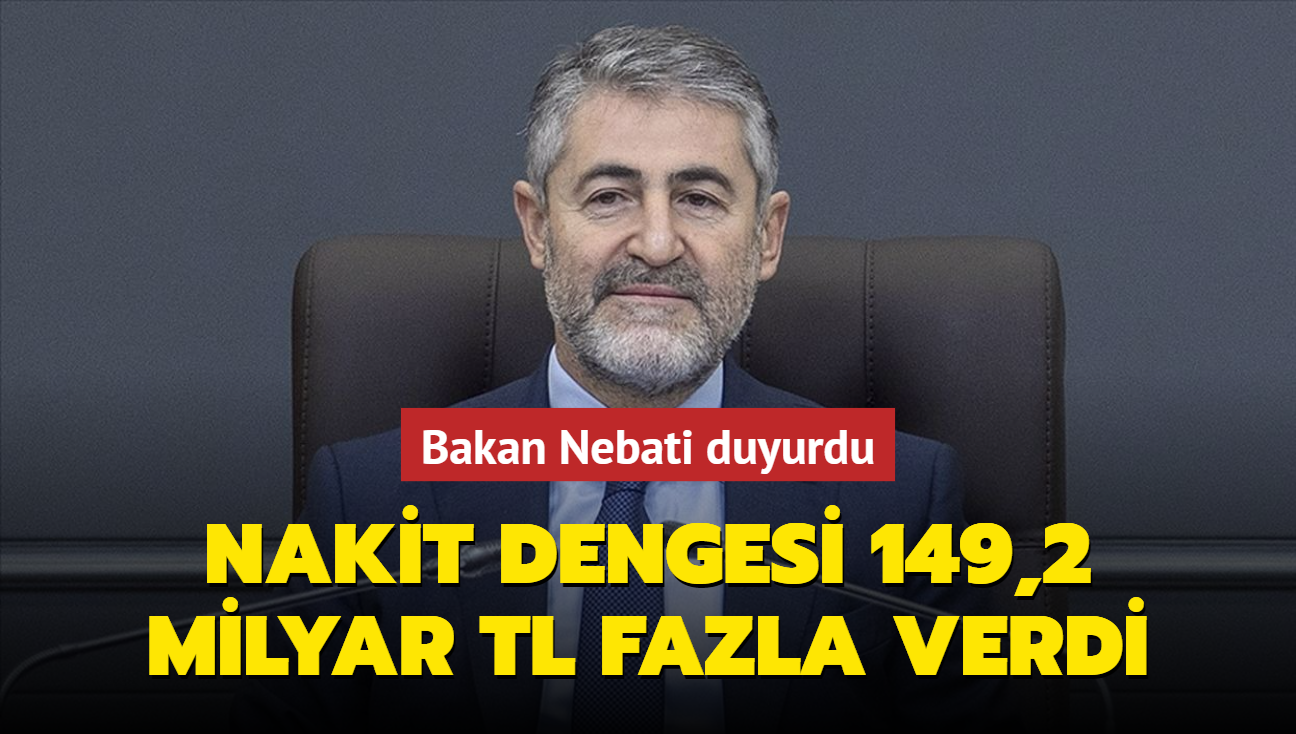 Bakan Nebati Duyurdu Nakit Dengesi Milyar Tl Fazla Verdi