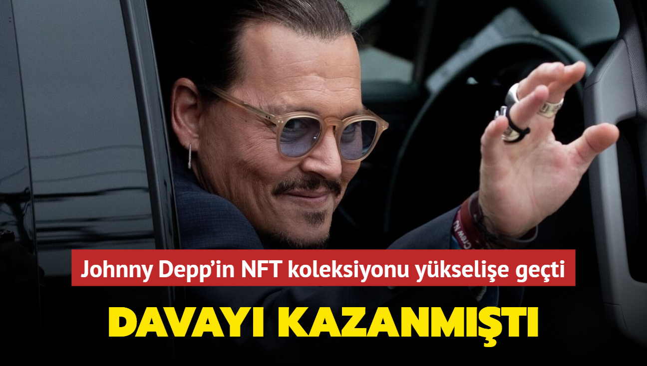 Johnny Depp'in NFT koleksiyonu ykselie geti! Davay kazanmt...
